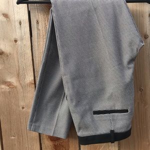 Topshop Gingham Ankle Pants